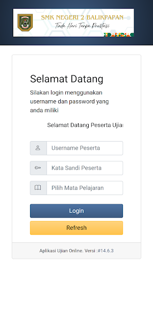 EXAM SMKN 2 BALIKPAPAN Screenshot 0