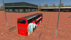 City bus parking 3d 2025 game Screenshot 2