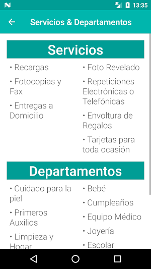 Farmacia Estrella Screenshot 2