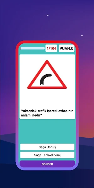 Ehliyet Sınavı Soruları 2023 Screenshot 1