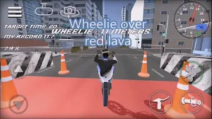 Wheelie Rider 3D - Traffic rider wheelies rider Screenshot 3