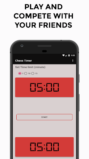 Chess Timer - Chess Clock - Play chess Screenshot 1