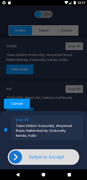 Vatmac Delivery Screenshot 1