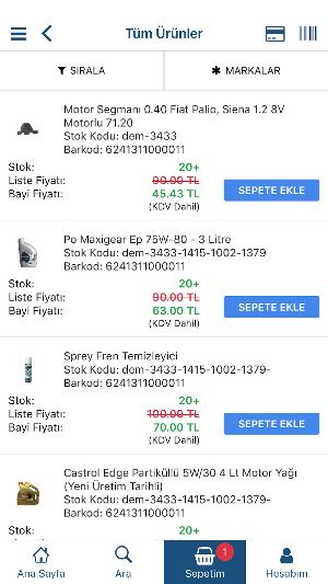 Demirler Otomotiv Screenshot 0