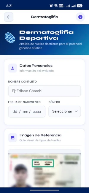 DermatoSport Screenshot 1