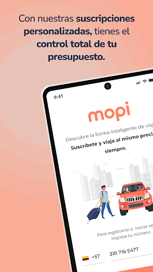 Mopi: Viaja con tranquilidad Screenshot 1