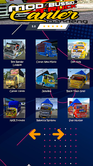 Mod Bussid Truk Canter Gandeng Screenshot 3