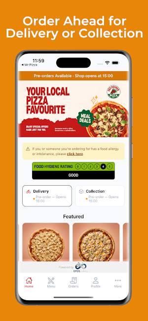 SGT PEPPER PIZZA & GRILL YORK Screenshot 0