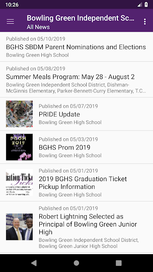 Bowling Green City Schools Screenshot 1