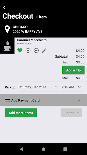 Green Joe Coffee Screenshot 3