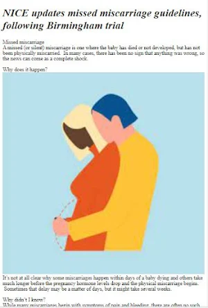 Missed Miscarriage Guide Screenshot 0