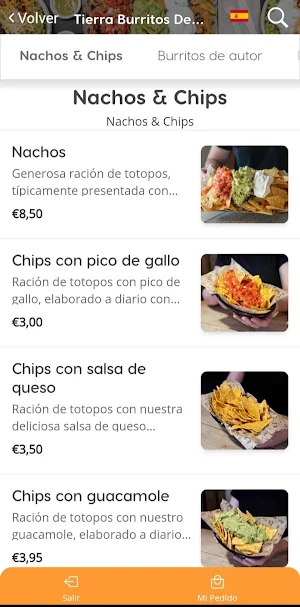 Tierra Burritos Screenshot 2
