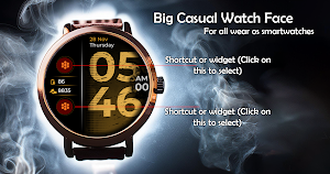 Big Casual Watch Face Screenshot 0