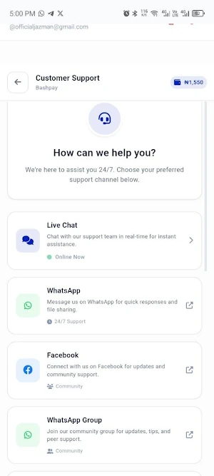 Bashpay - Data & Airtime Screenshot 3