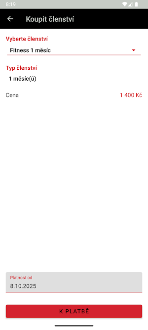 Maximal Gym Appka Screenshot 0