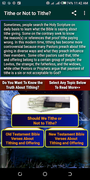 Tithe or Not to Tithe Screenshot 1