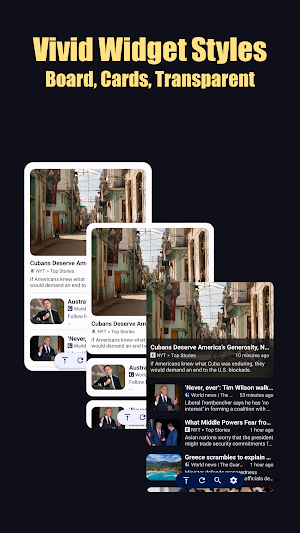 Vivid Feed Widget Screenshot 1
