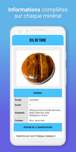 Guide Minéraux Lithothérapie Screenshot 3