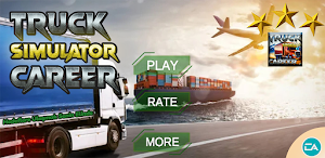 Truck Simulator Career Game Screenshot 0
