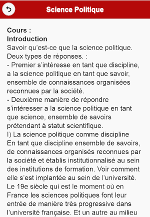 Science Politique : Cours Screenshot 1