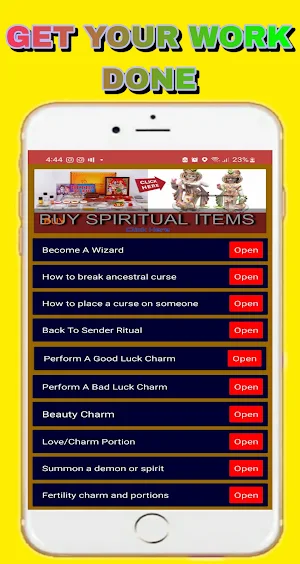 Magic Spiritual Spell / Charm Screenshot 3