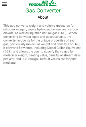 Gas Converter Screenshot 3