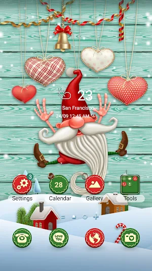 Happy Christmas Elf- Wallpaper Screenshot 0