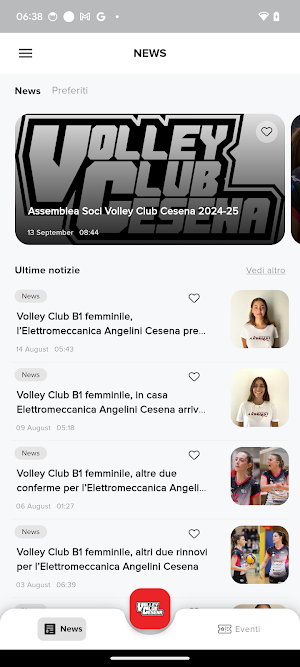Volley Club Cesena Screenshot 0