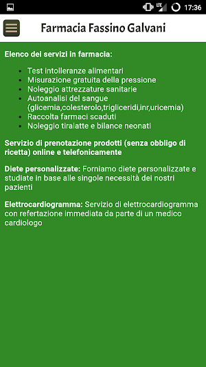 Farmacia Fassino Screenshot 3