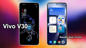 Vivo V30 Theme & Launcher 2024 Screenshot 3