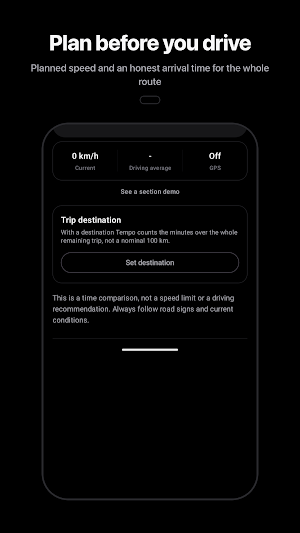 Tempo: Average Speed Check Screenshot 3