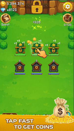 Chest Clicker - Idle Coin Game Screenshot 0