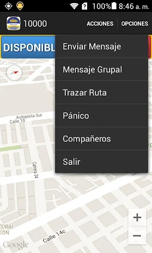 Radio Taxis 6640000 Taxista Screenshot 1