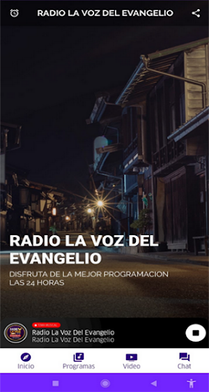 Radio La Voz Del Evangelio Screenshot 0