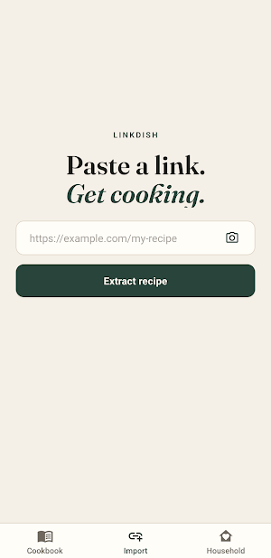LinkDish: Recipe Saver Screenshot 1