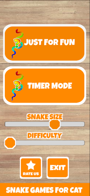 Catch the snake - game for cat Screenshot 0