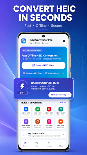 HEIC to JPG Converter Pro Screenshot 0