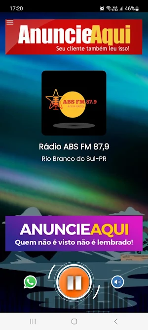 Rádio ABS FM 87,9 Screenshot 3