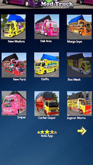 Mod Truck Oleng Mabar Bussid Screenshot 1