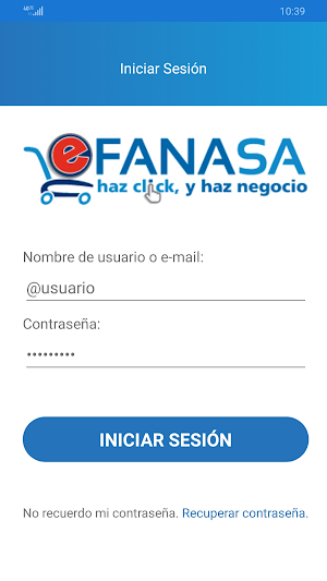 Carrito eFanasa Screenshot 0
