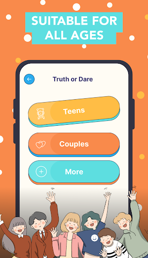 Truth or Dare Games for Party Screenshot 1