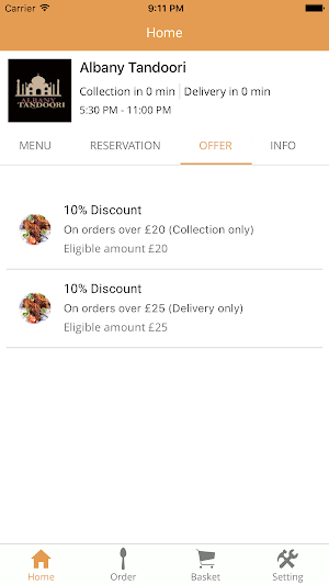 Albany Tandoori Screenshot 3