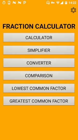 Fraction Calculator - Converter - Common Factor Screenshot 0