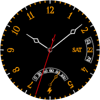 WR 005 Analog Watch Face
