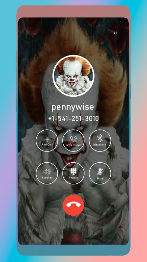 Creepy Pennywise ☎️ Calling Me - Scary Prank Call Screenshot 0