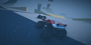 Monster Trucks Sandbox Simulator : Stunts Driving Screenshot 2