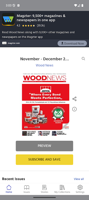 Wood News Screenshot 0