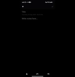 Note App Screenshot 0