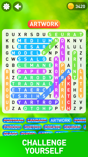 Word Search Serenity Screenshot 2