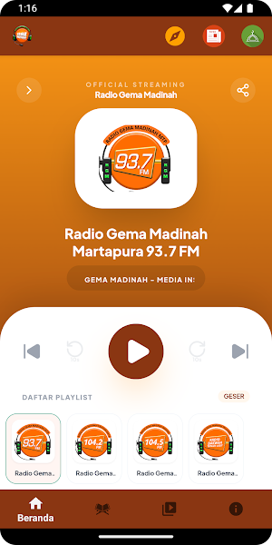 Radio Gema Madinah Screenshot 0